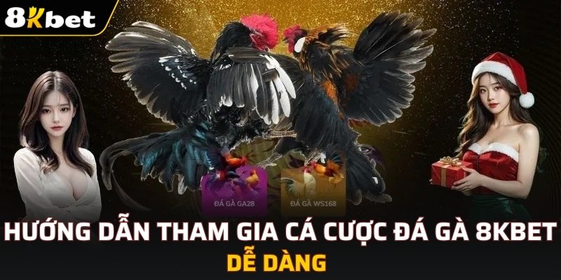 Hướng dẫn tham gia cá cược đá gà tại 8KBET